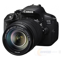 Canon 佳能 EOS 700D 单反相机 套机 - 含 EF-S 18-135mm f3.5-5.6 IS STM 标准变焦镜头