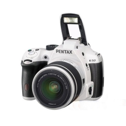 PENTAX 宾得 K-50 单反相机 白色 含DA L 18-55mm F3.5-5.6AL WR镜头