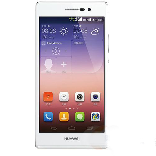 HUAWEI 华为 Ascend P7-L09 白色 电信定制版 TDD-LTE 4G手机 双卡双待 内存2G+16G