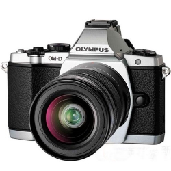 OLYMPUS 奥林巴斯 OM-D E-M5 微单套机 银色 含14-42mm F3.5-5.6 II R镜头