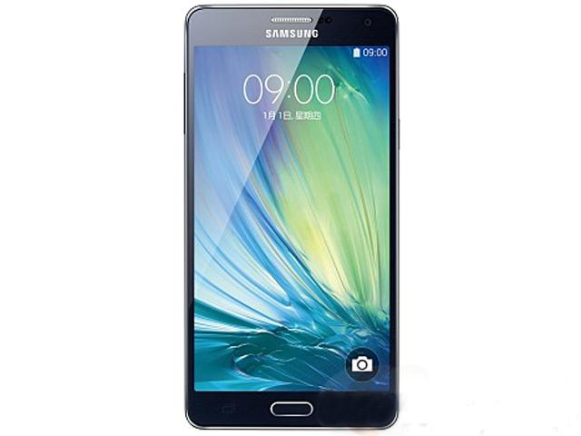 SAMSUNG 三星 Galaxy A7 A7000 精灵黑 移动联通公开版 TD-LTE 4G手机 双卡双待 内存2G+16G