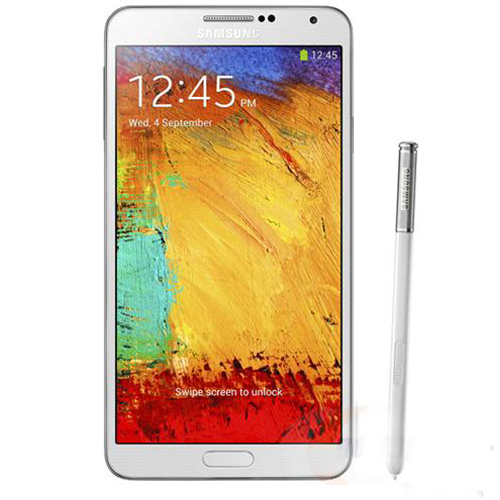 SAMSUNG 三星 Galaxy Note III N9002 双卡双待 WCDMA/GSM 3G手机 简约白