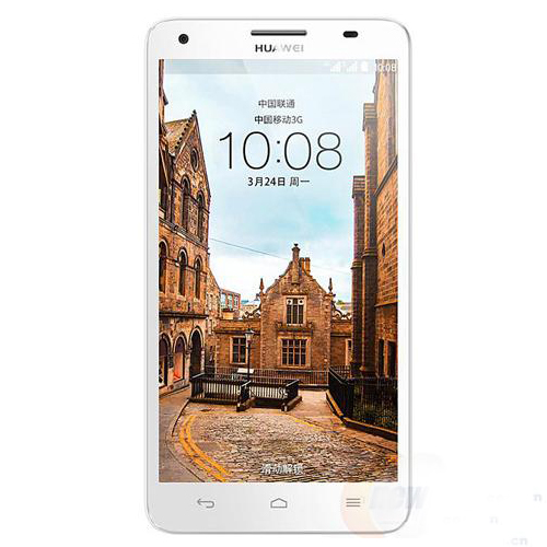 HUAWEI 华为 荣耀3X畅玩版 G750-T01 白色 移动定制版 TD-SCDMA 3G手机 双卡双待 内存2G+8G