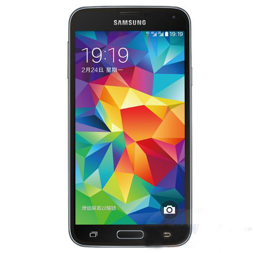 SAMSUNG 三星 Galaxy S5 G9008V 黑色 移动定制版 TD-LTE 4G手机 内存2G+16G