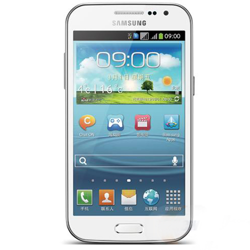 SAMSUNG 三星 I8552 双卡双待 WCDMA/GSM 3G手机 白色 - 4.7英寸/500万像素/直板式/非定制机