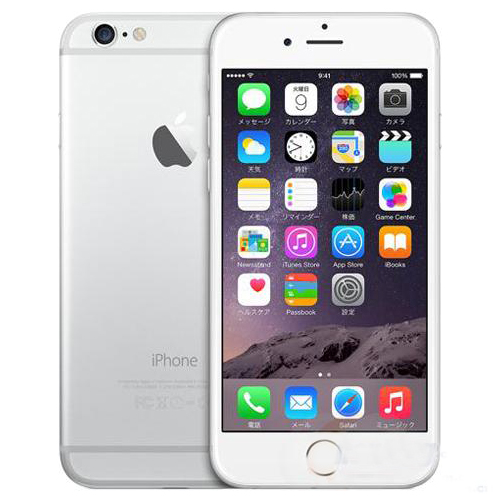 Apple 苹果 iPhone 6 64GB 4G手机 MG4H2CH/A 银色 - 4.7英寸/800万像素/直板