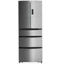 容声（Ronshen）BCD-376WKF1MY-AA22 376升（L）风冷无霜（银色）电脑多门冰箱