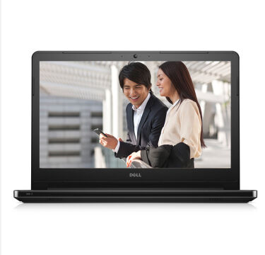 戴尔(DELL)成就Vostro 14VR-1728B 14英寸商务办公笔记本电脑(i7-6500U 4GB 500GB 2G独显 Win10)黑