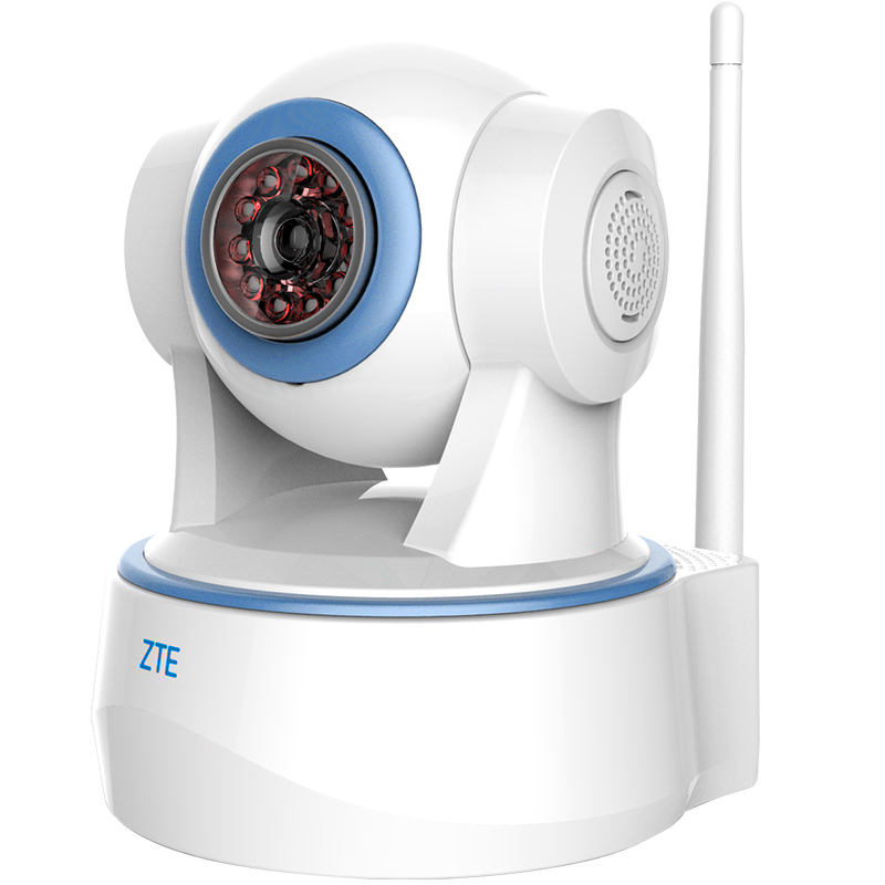 中兴（ZTE）小兴看看Blue 云存储免费 360°智能网络摄像机 wifi无线监控摄像头