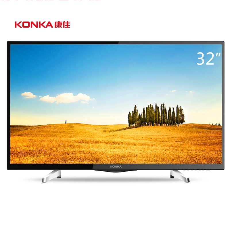康佳 KONKA LED32S1 32英寸智能八核网络wifi卧室平板液晶电视 