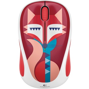 罗技（Logitech）无线鼠标M238 爱美狸