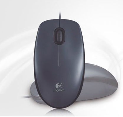 罗技（Logitech）M90 有线鼠标 黑色