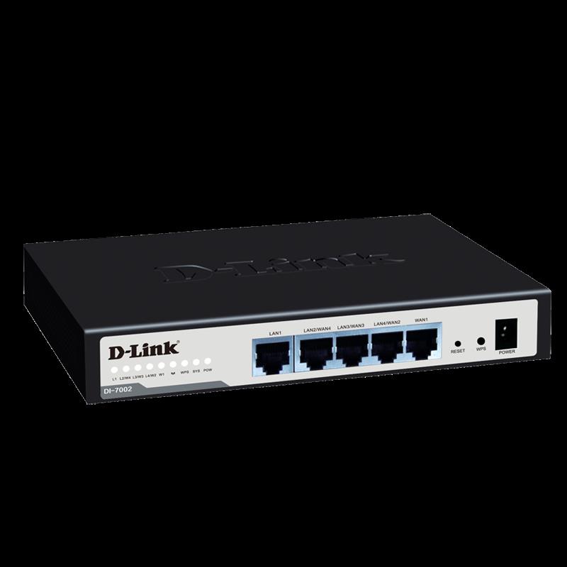 友讯（D-Link）DI-7002 上网行为管理企业级路由器4WAN口 VPN网关防火墙 