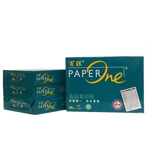 百旺/Paperone 绿 A4 80G 纯白 5包/箱 复印纸